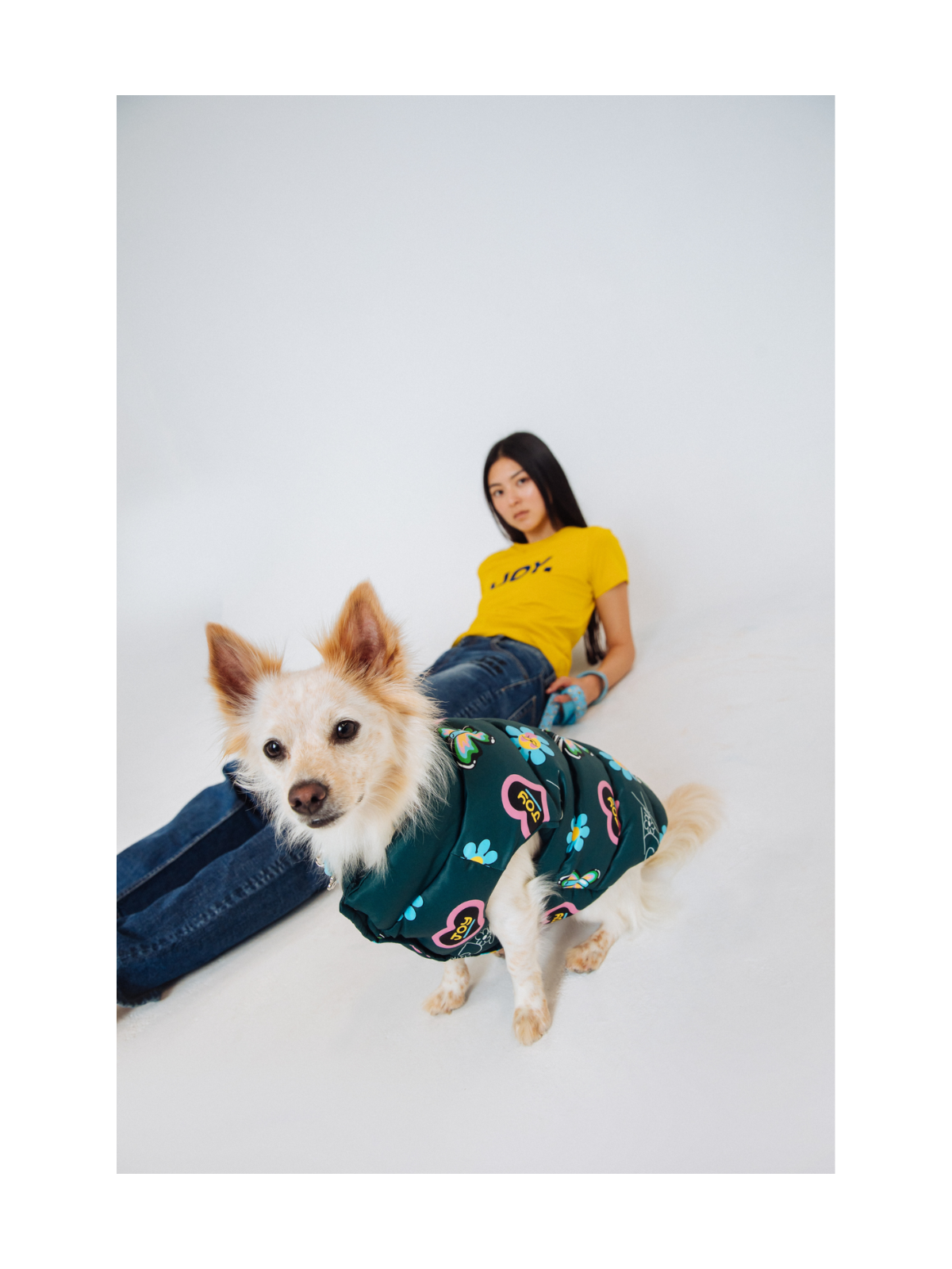 Marc Jacobs x Hattie Stewart Green Puffer Dog Vest – Arabella Limited Edition