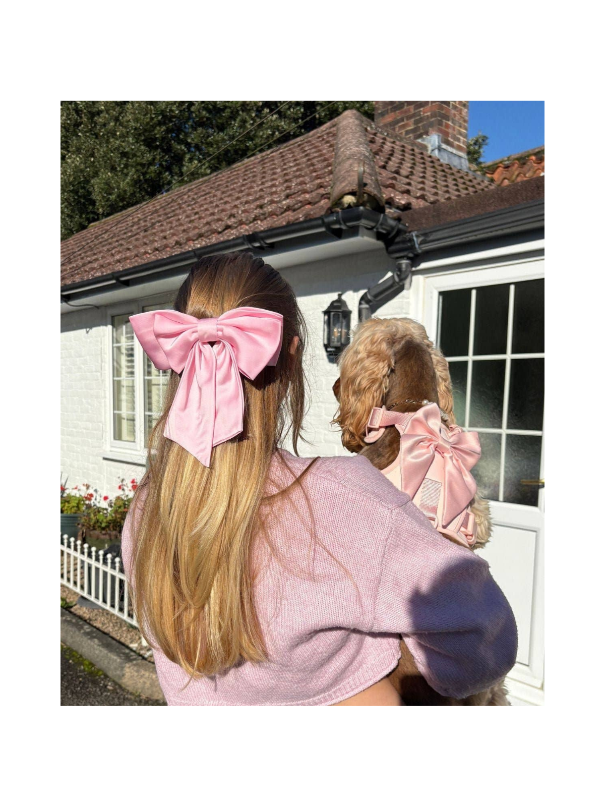 Wander! Bow Harness 2.0 – Blossom Pink