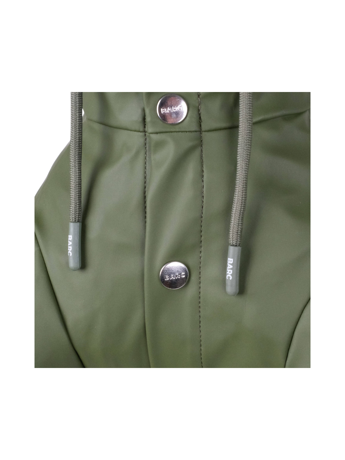 Waterproof Recycled Dog Raincoat - Green