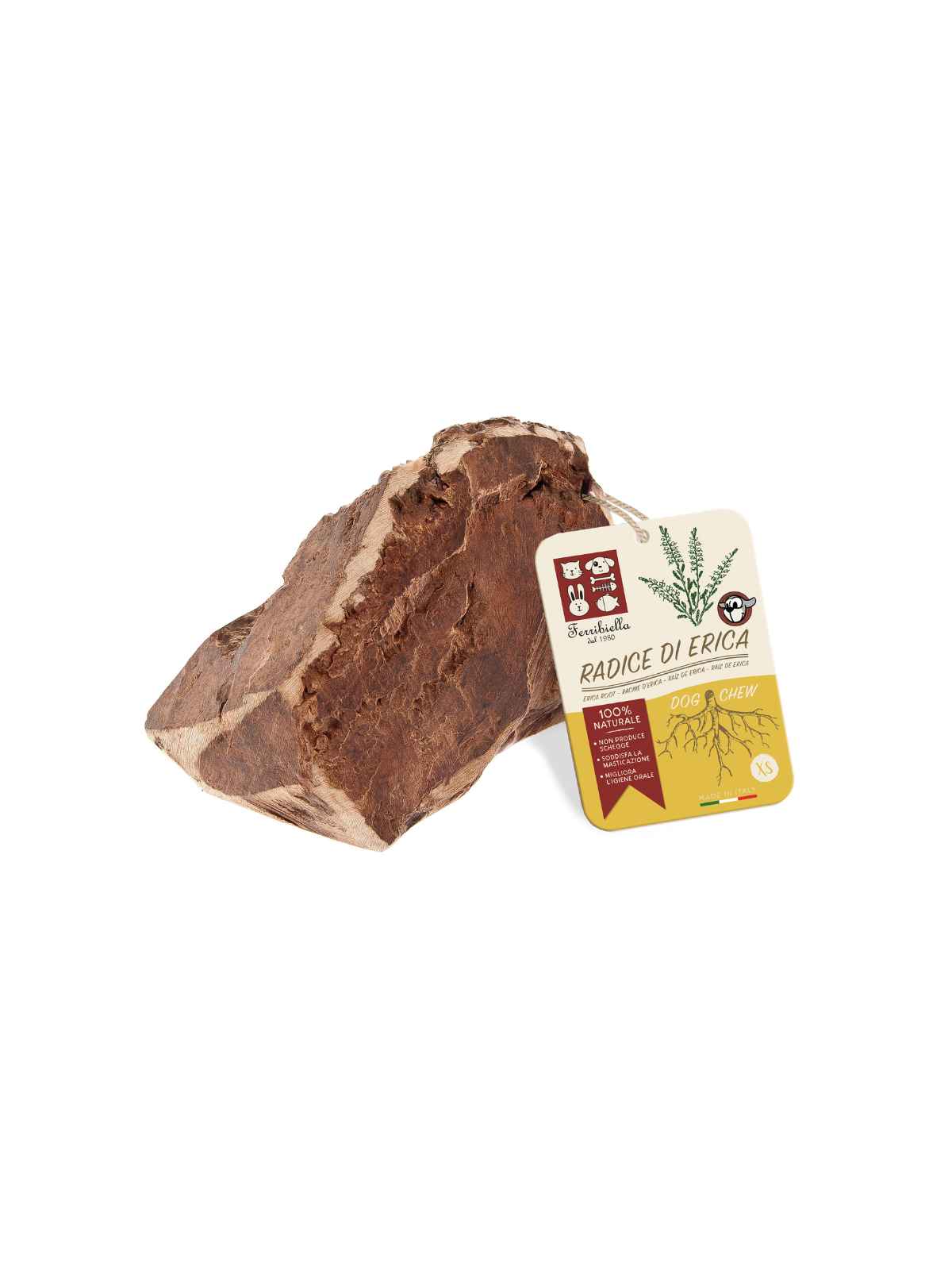 Radica di Erica Natural Briar Root Chew