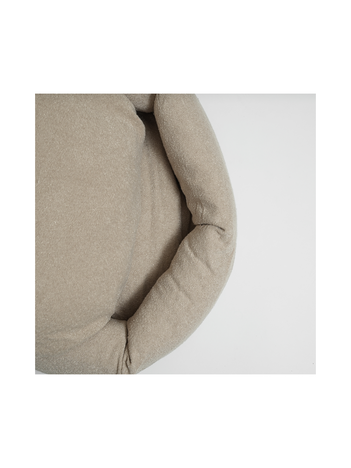 Luna Dog Bed 3.0 – Oat Bouclé