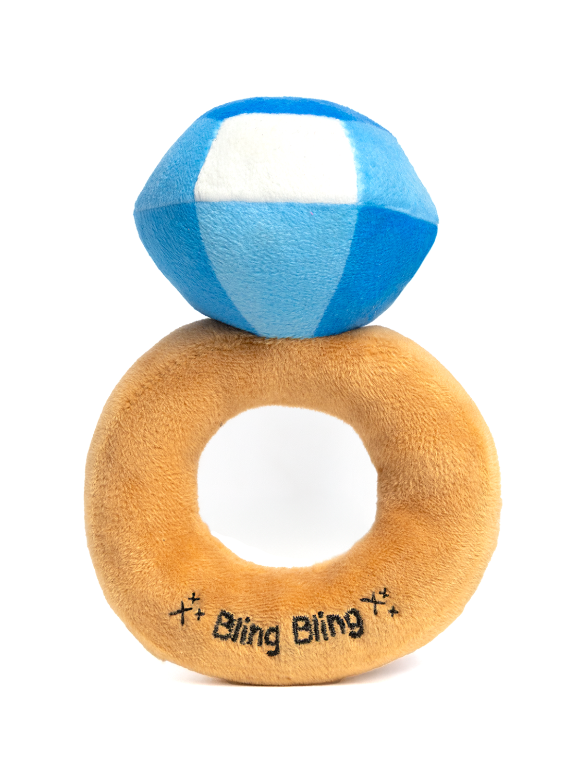 Bling Bling Diamond Ring Dog Toy