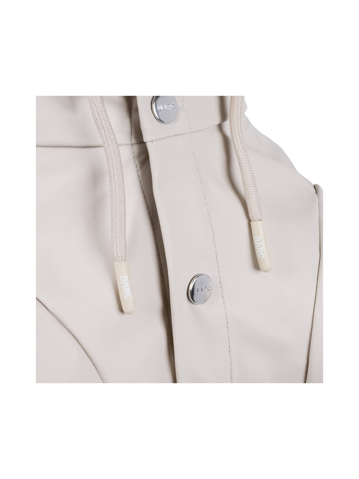 Waterproof Recycled Dog Raincoat - Neutral Beige