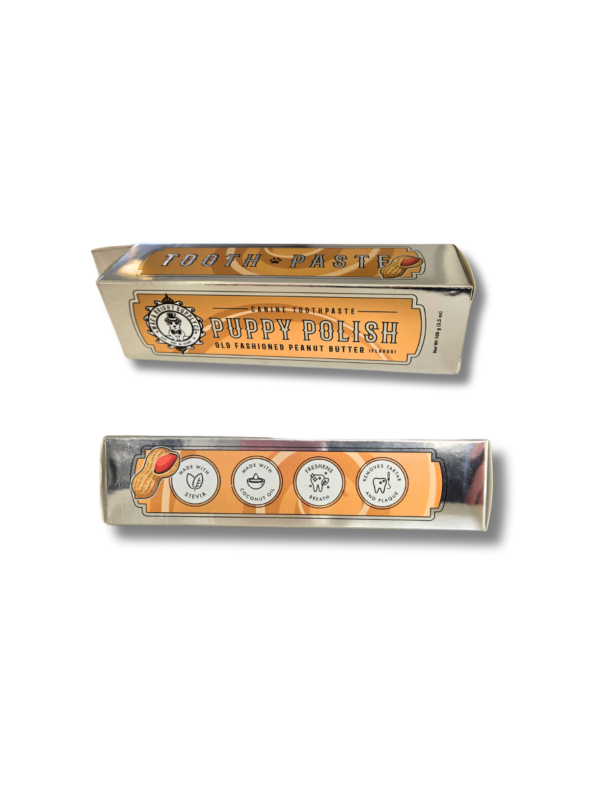 Puppy Polish Toothpaste – Old Fashioned Peanut Butter
