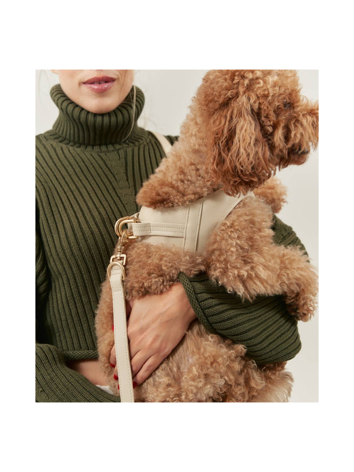 Jala Vegan Leather Harness – Beige