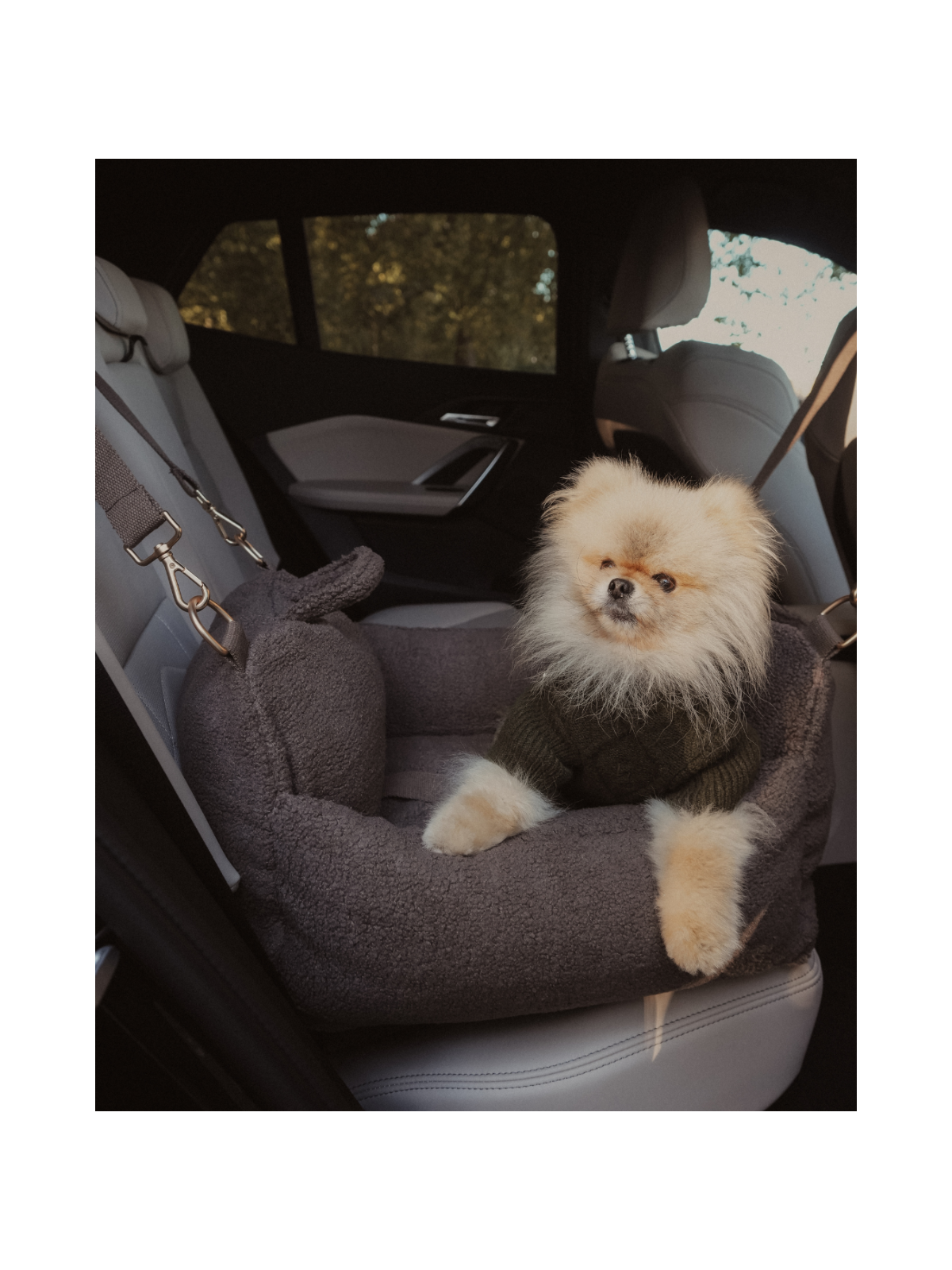 The Cosy Car Seat - Chocolate