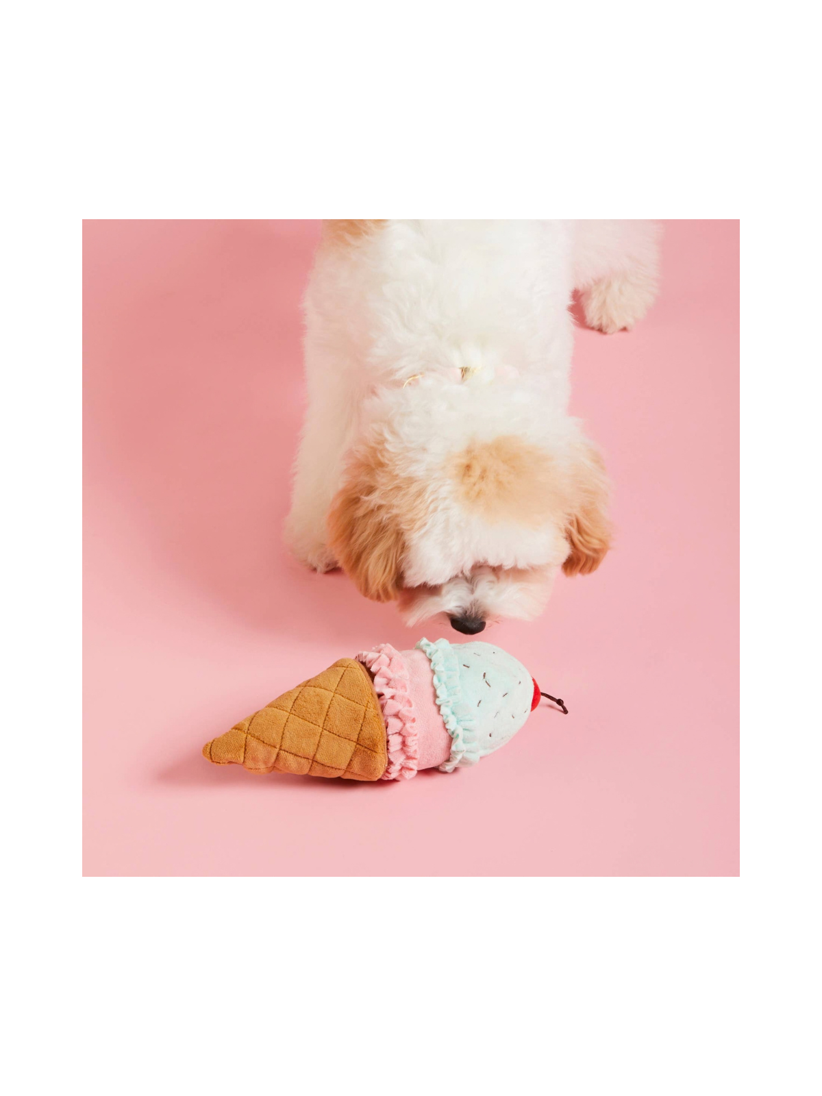 Ice Cream Interactive 2-in-1 Bounce Dog Toy