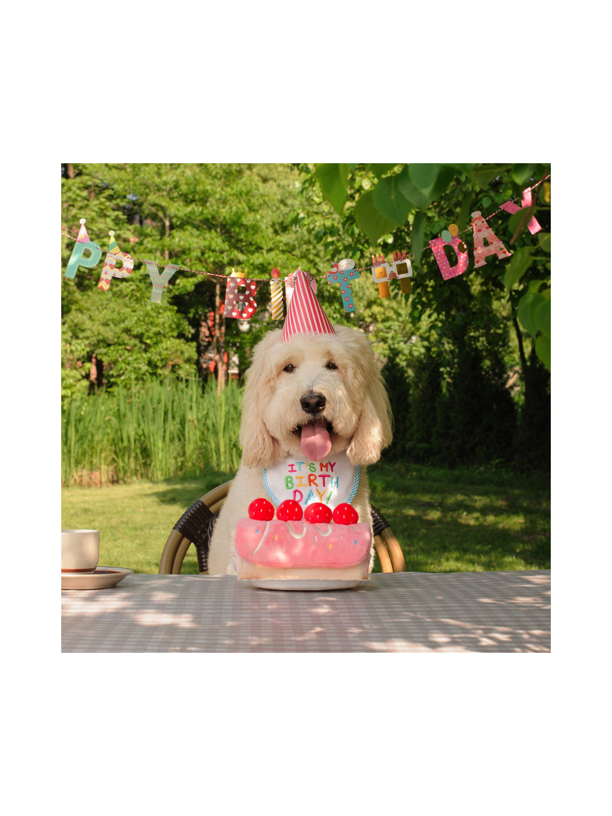 Strawberry Roll Cake Dog Puzzle Toy