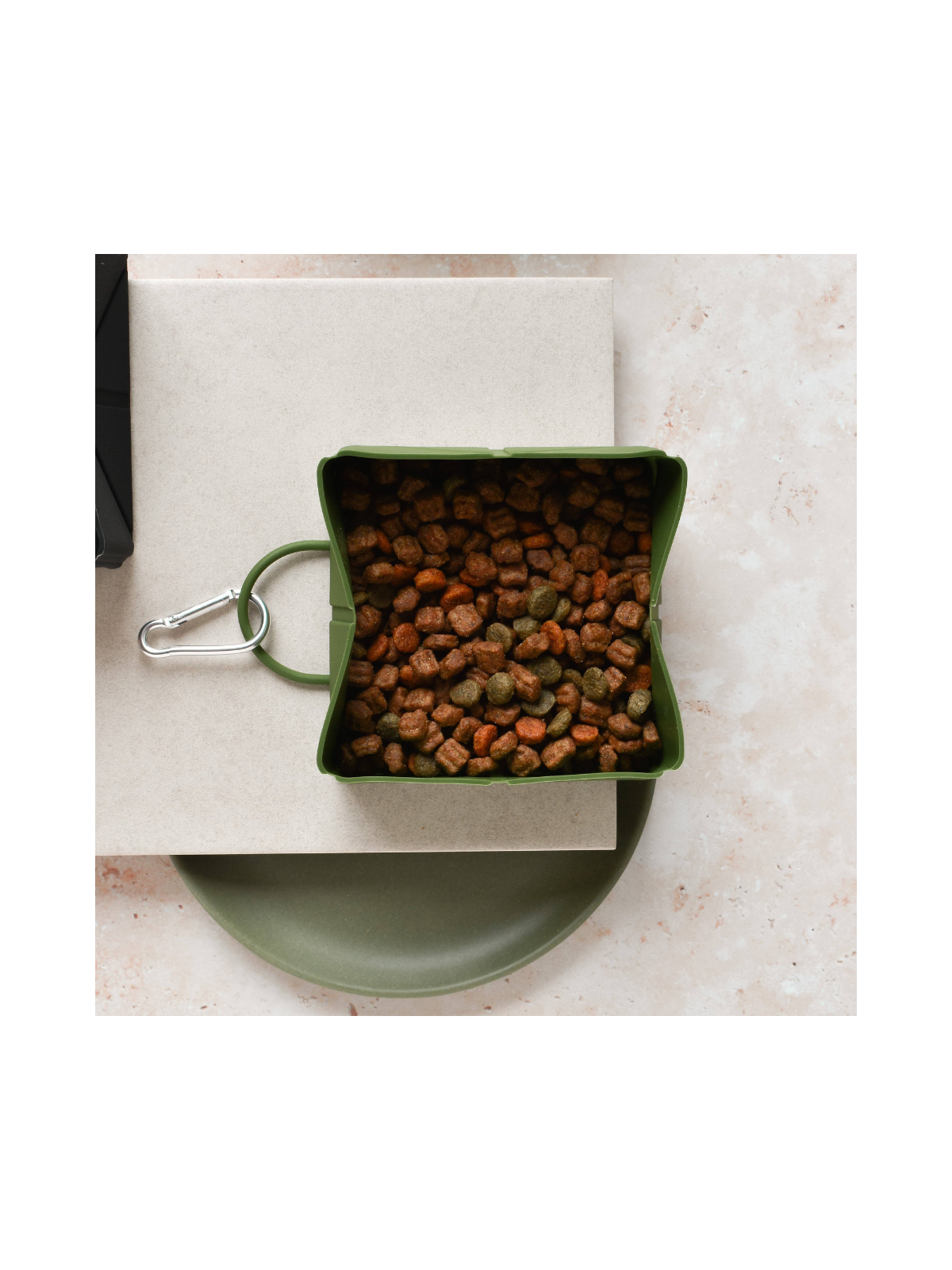 Foldable Travel Bowl - Khaki