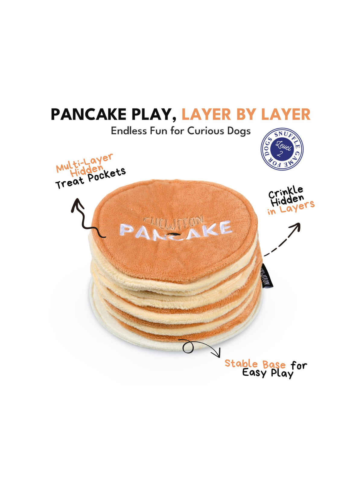 Pancake Snuffle Toy
