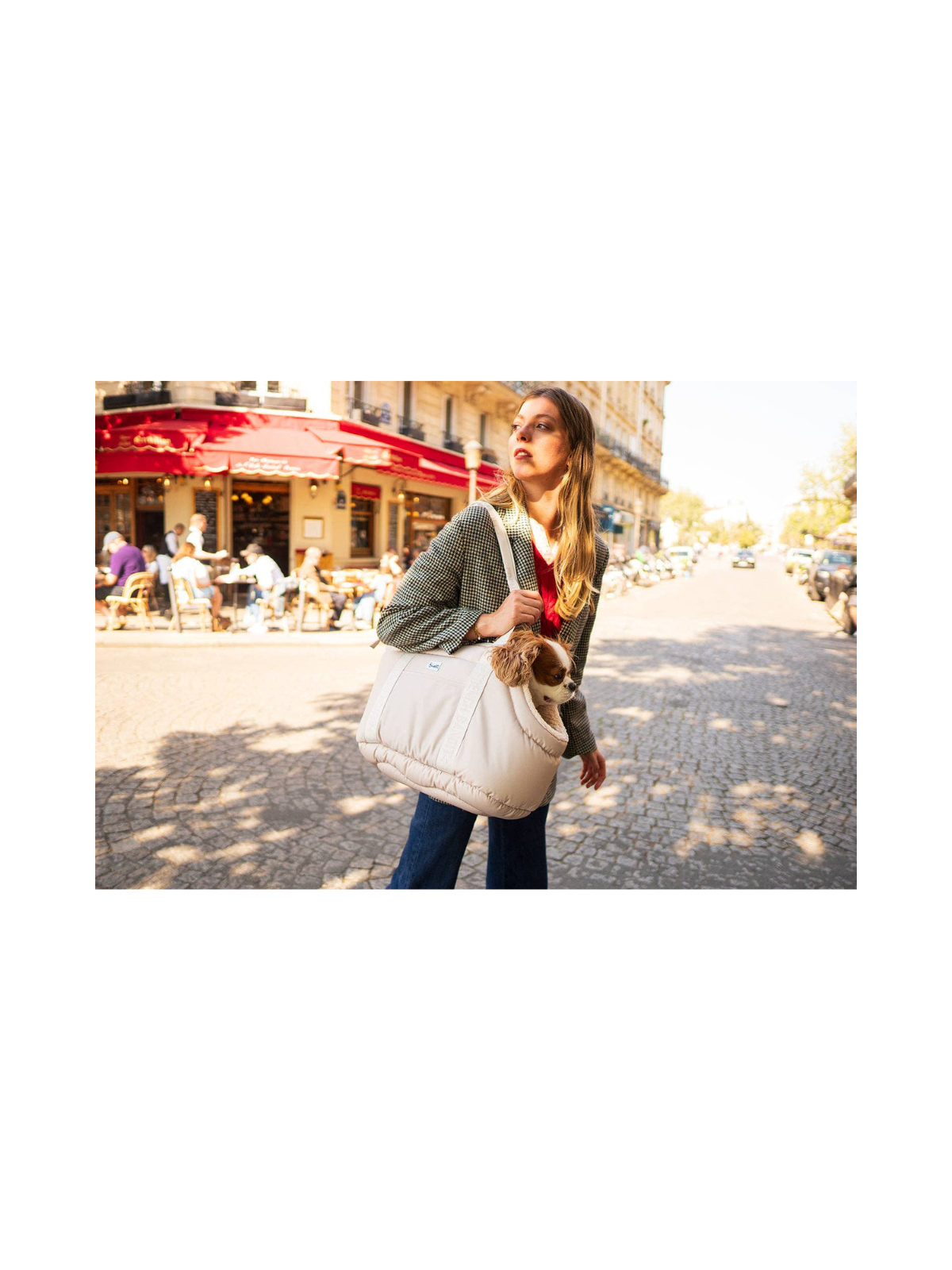 Dog Carrier Bag – Cream