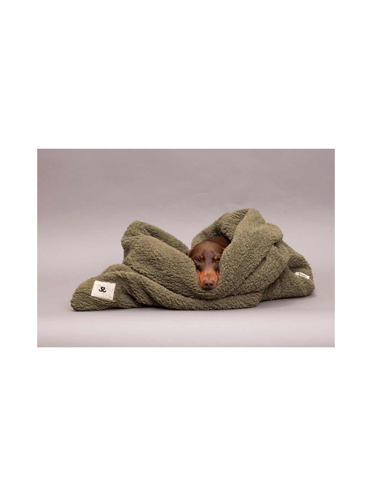 Teddy Cuddle Sleeping Bag – Olive