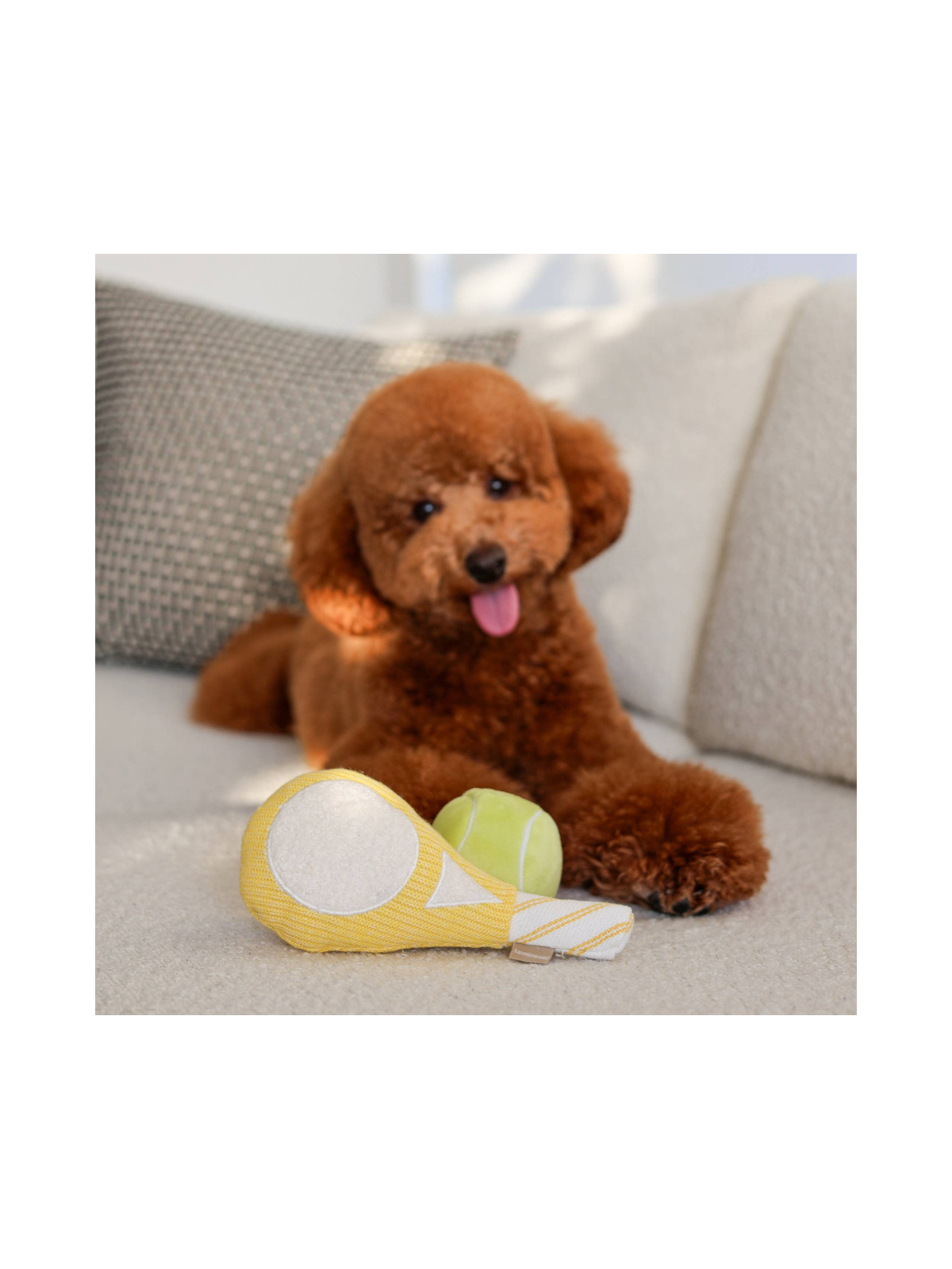 Tennis POP Enrichment Dog Toy