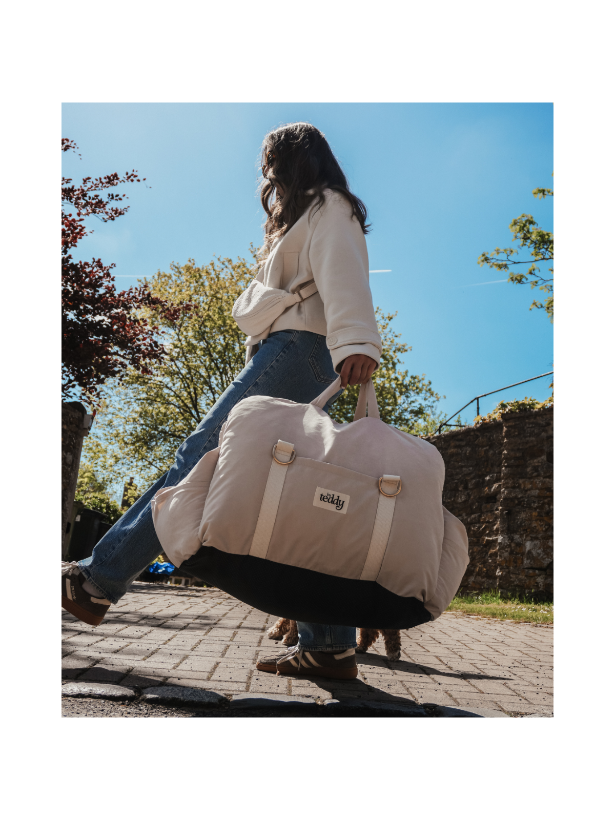 The Puffer Dog Car Seat – Marshmallow