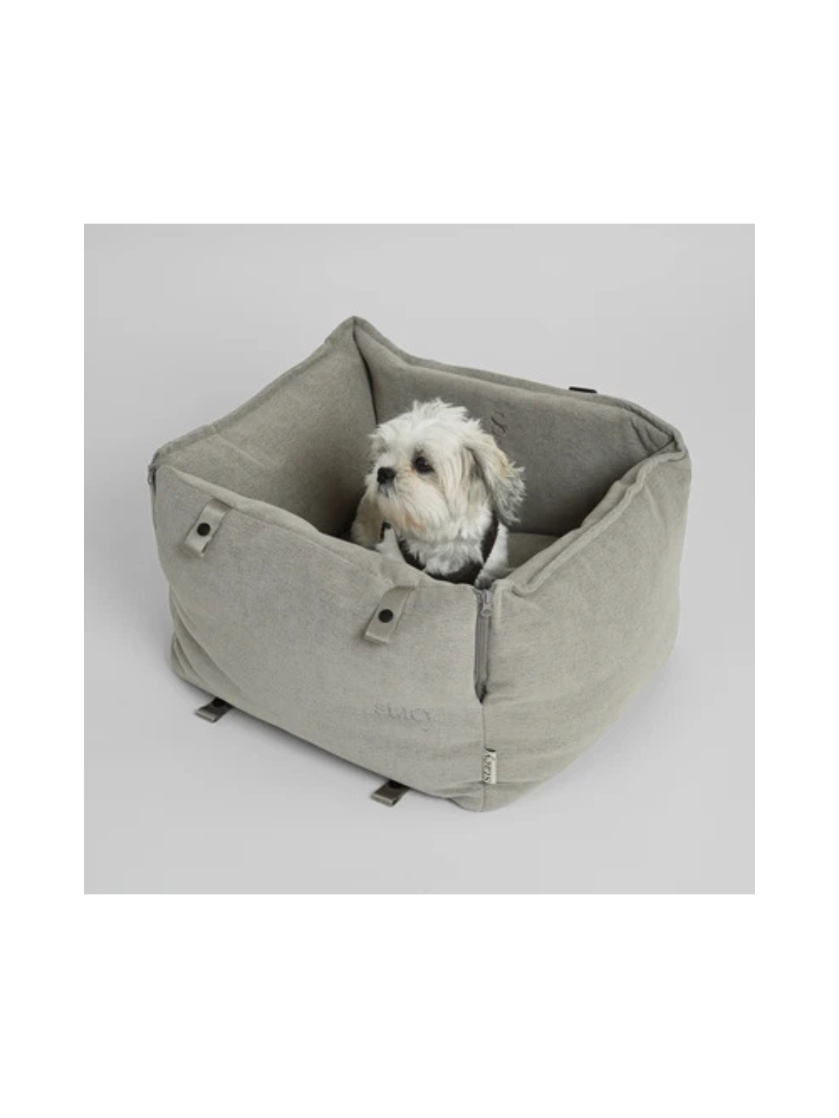 2-in-1 Dog Car Seat & Travel Bed – Dune
