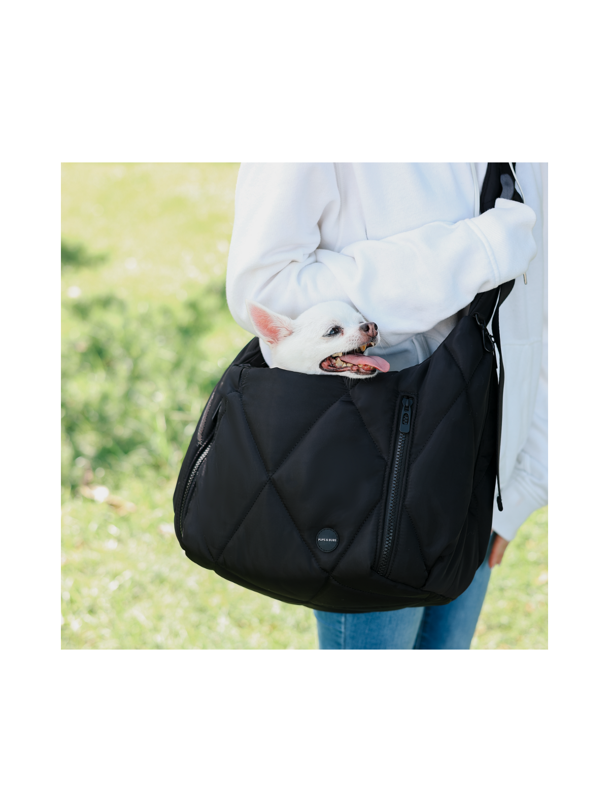 Cloud Crossbody Pet Carrier - Black