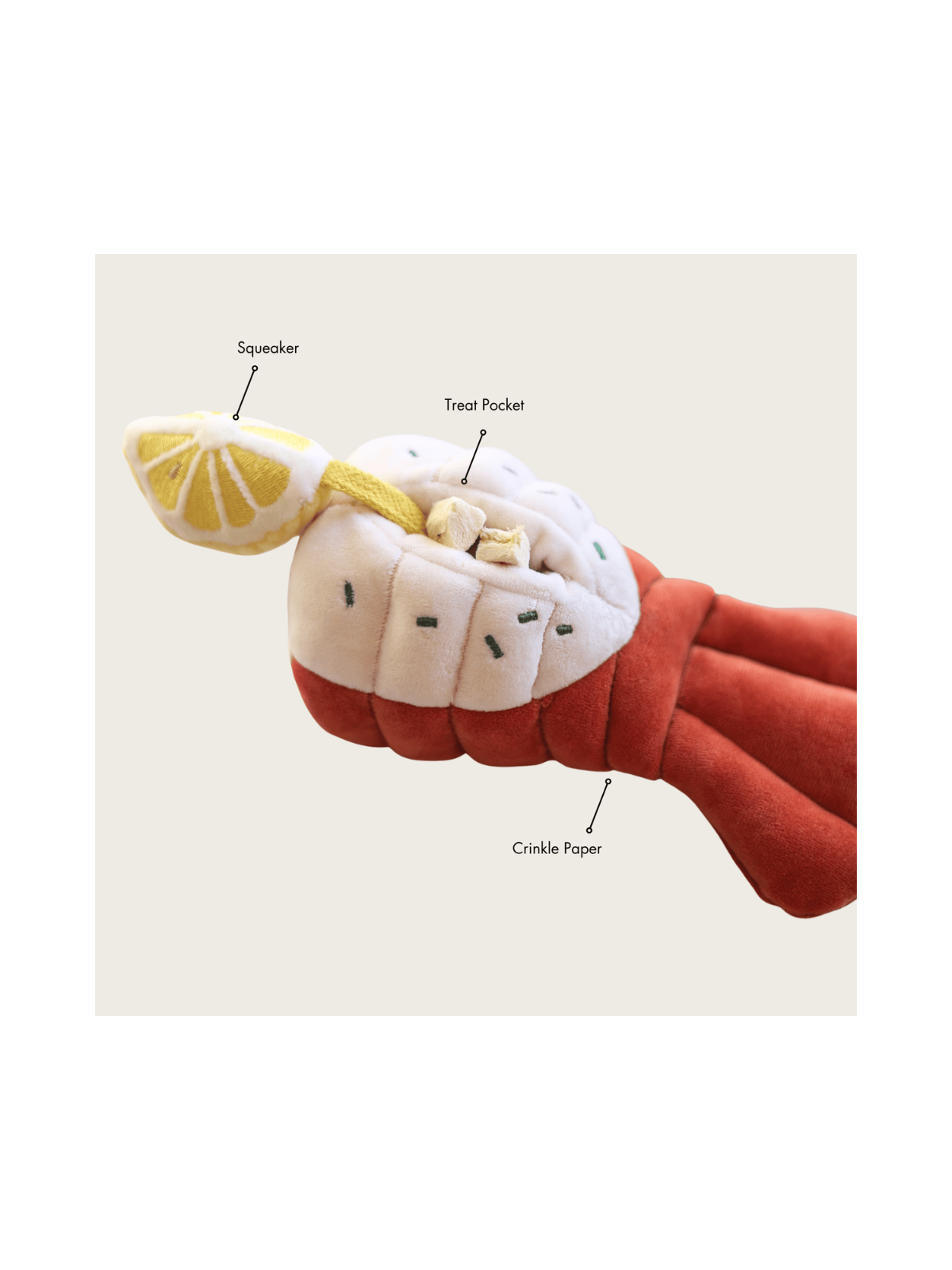 Grilled Lobster Nosework Toy