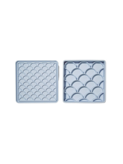 3-in-1 Fish Scale Slow Feeder Bowl – Sky