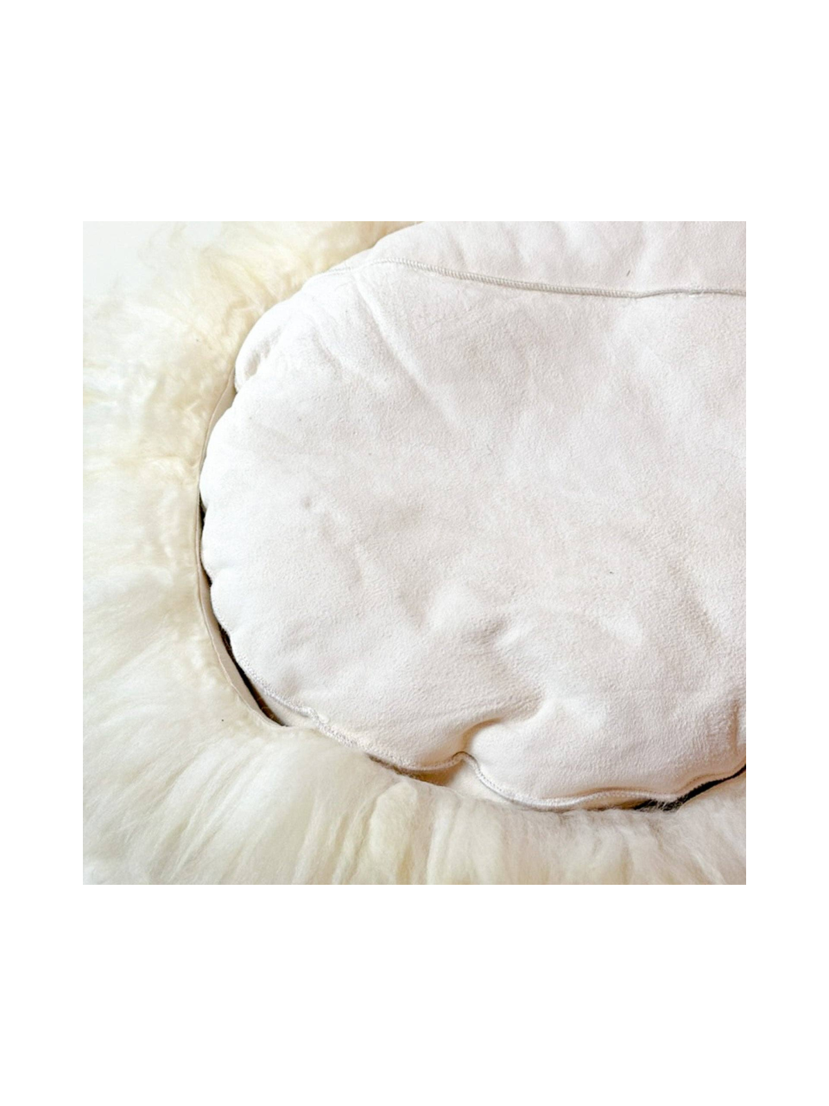 Sheep Donut Dog Bed – Fluffy