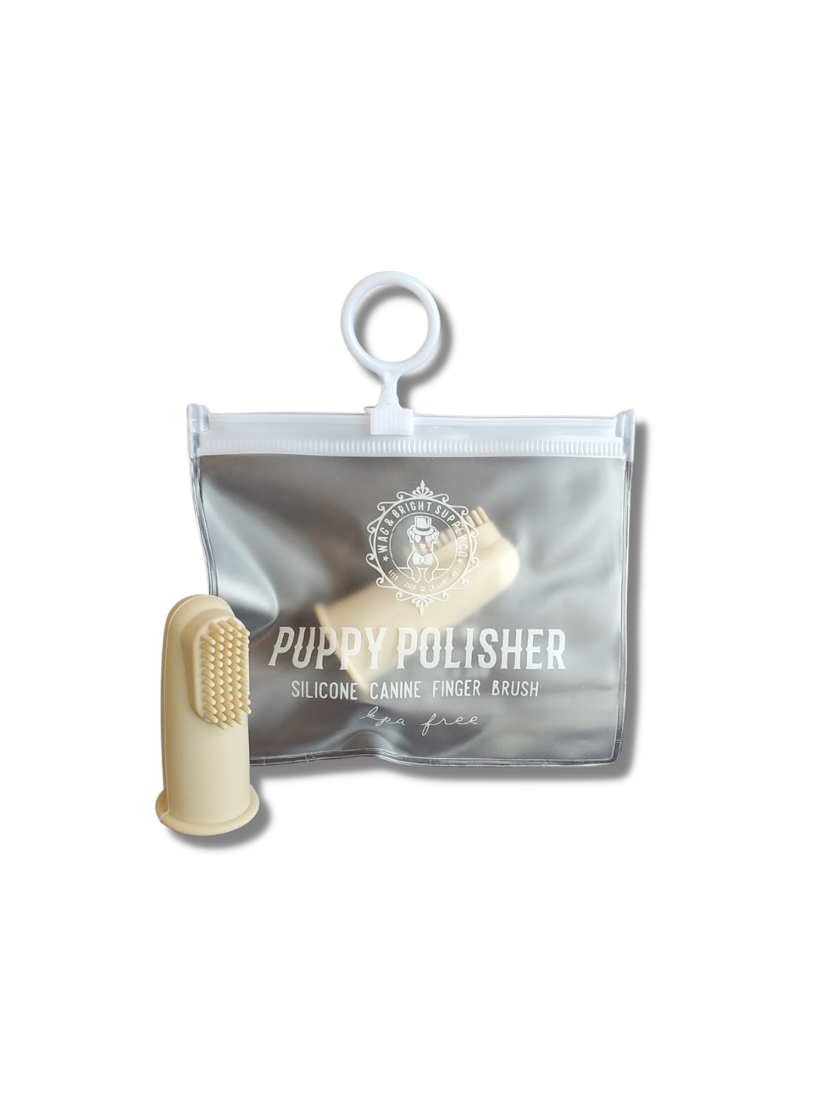 Puppy Polisher Silicone Finger Brush