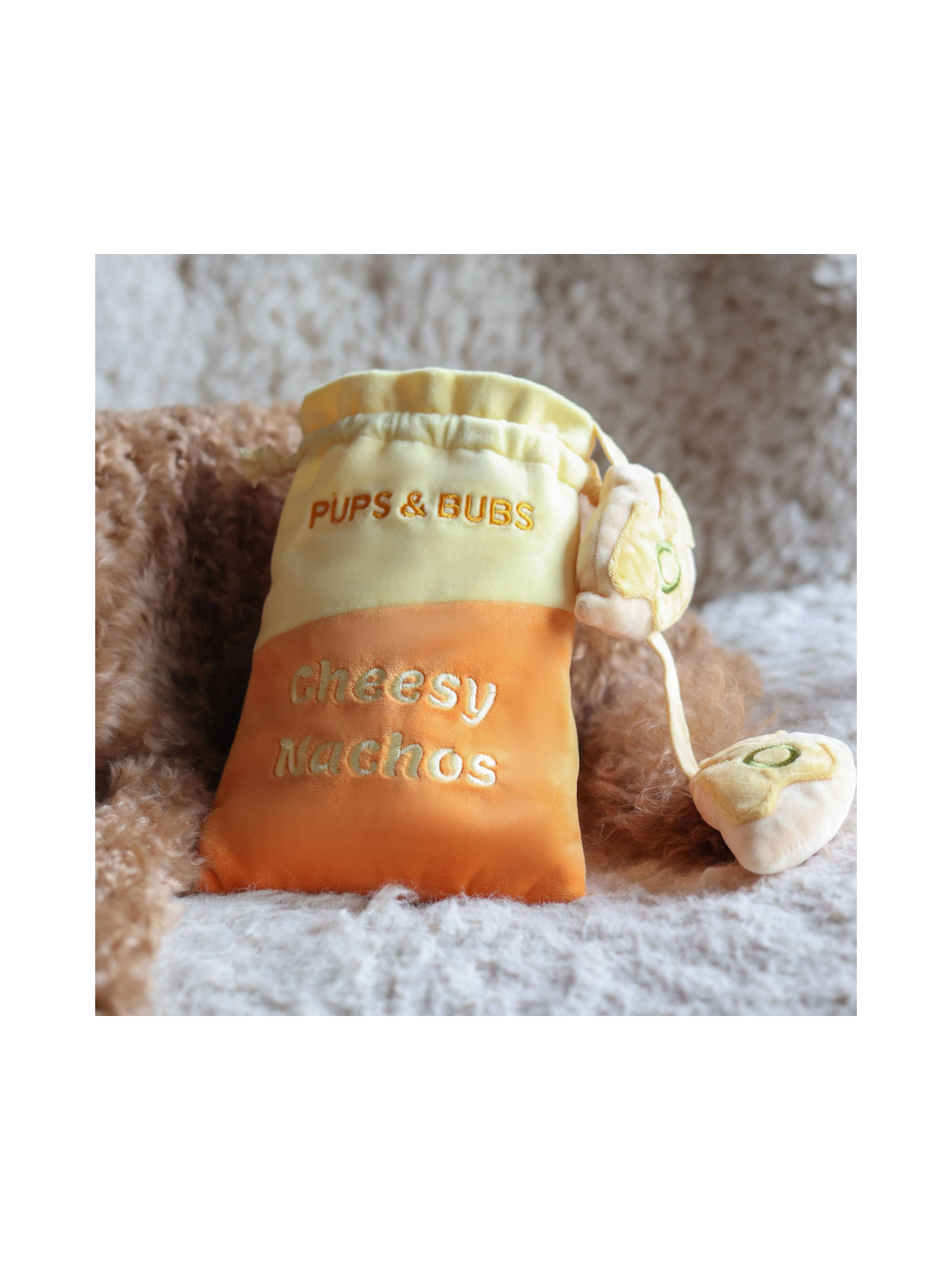 Cheesy Nachos Nosework Toy