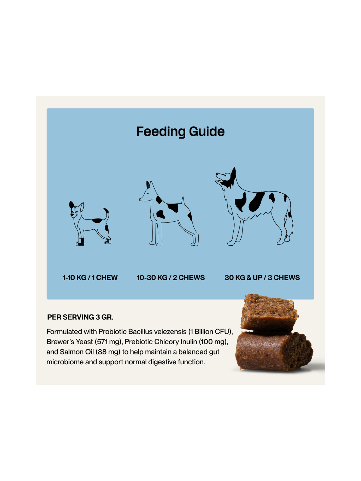 Digest Probiotic Gut Soft Chews