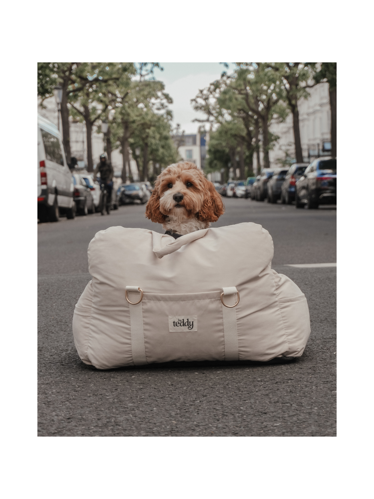 The Puffer Dog Car Seat – Marshmallow