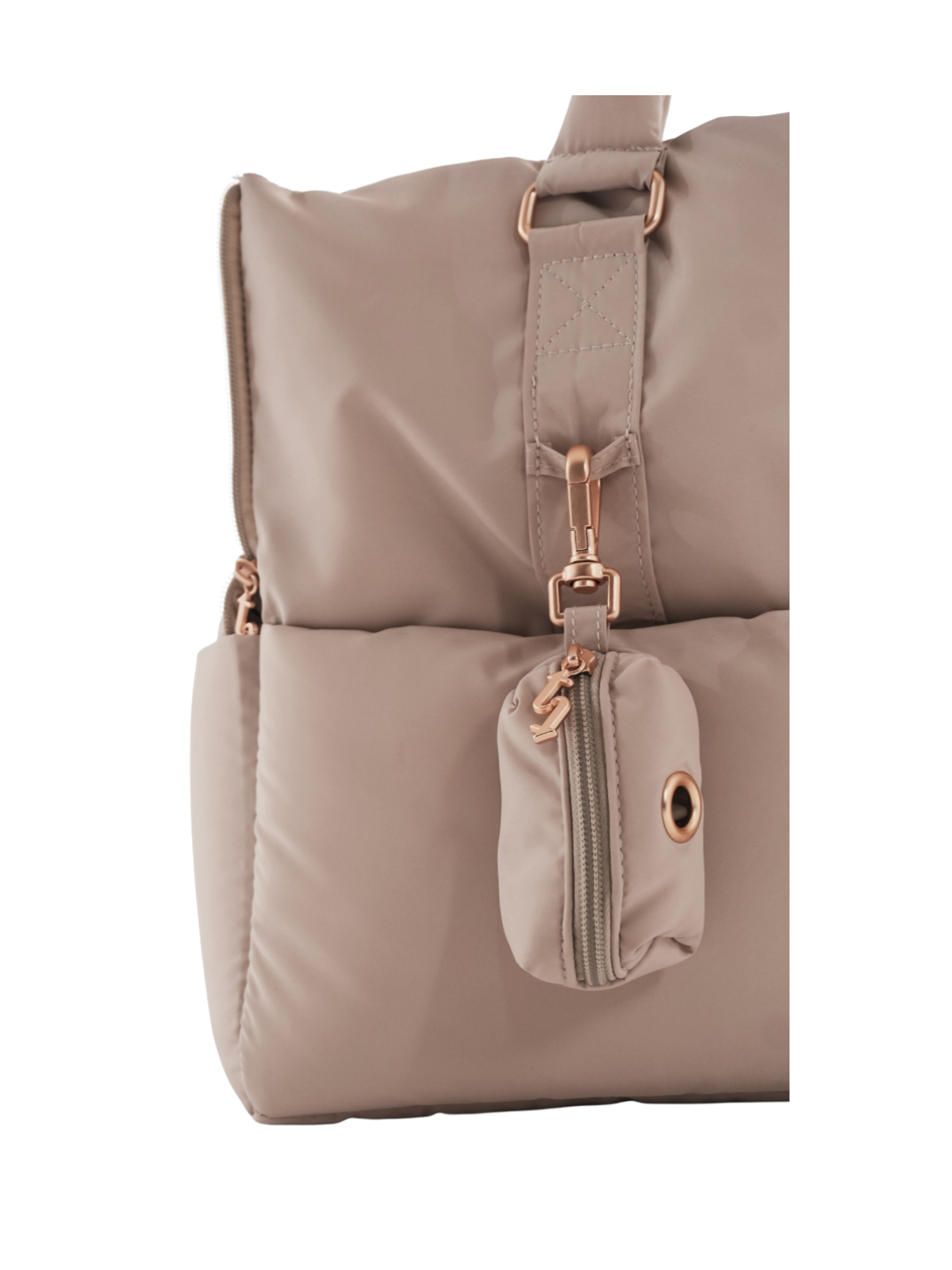 Puffer Dog Carrier – Hazelnut