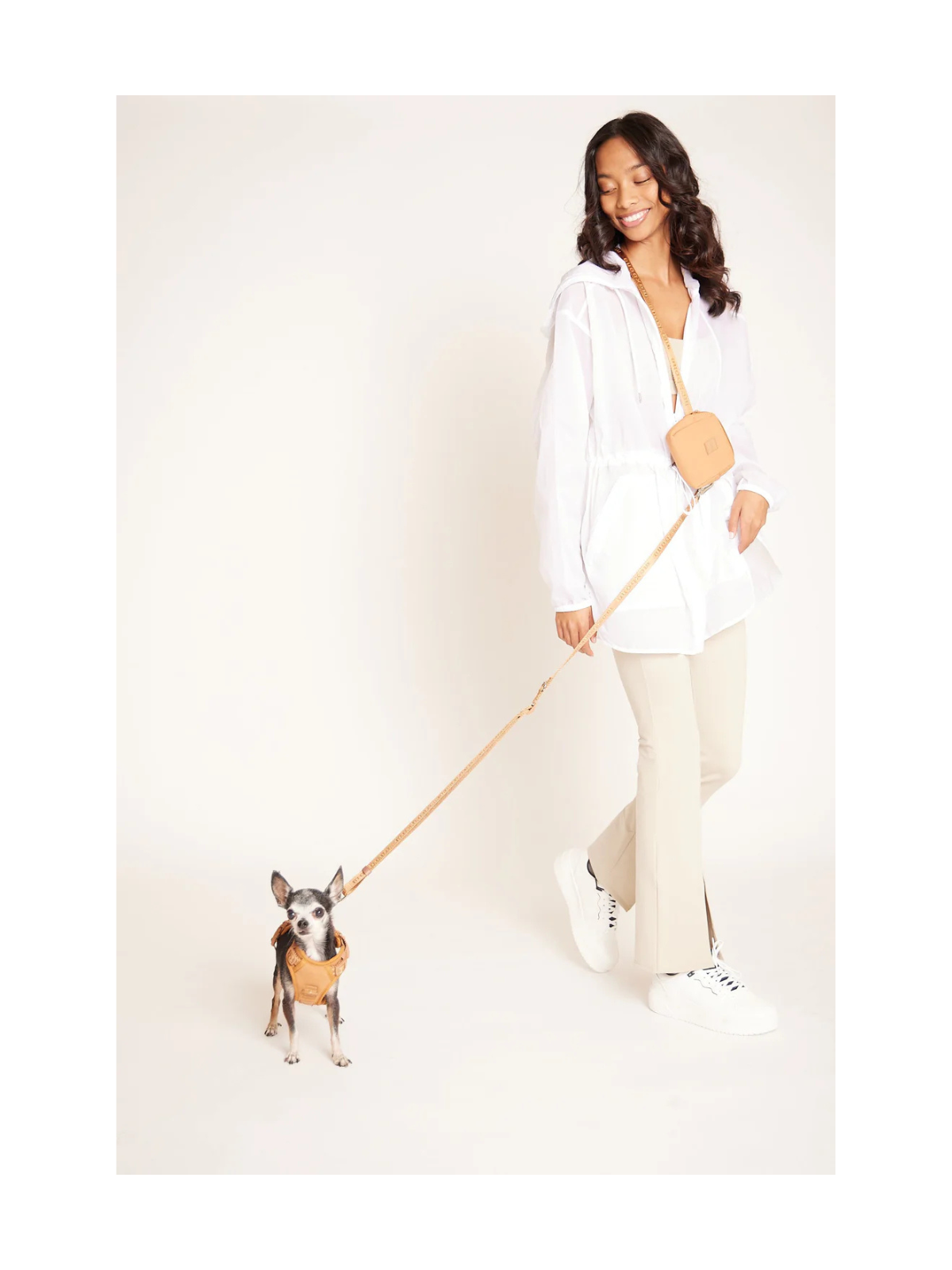 Mini GO! With Ease Hands-Free Dog Leash – Camel