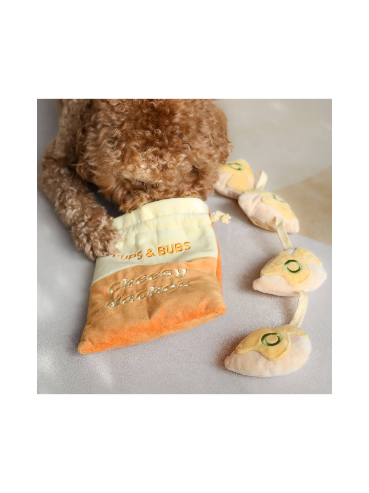 Cheesy Nachos Nosework Toy