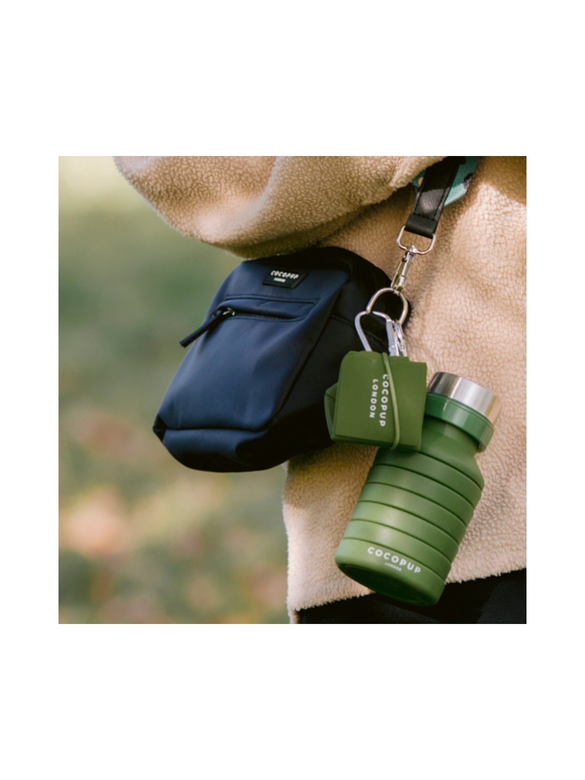 Foldable Travel Bowl - Khaki