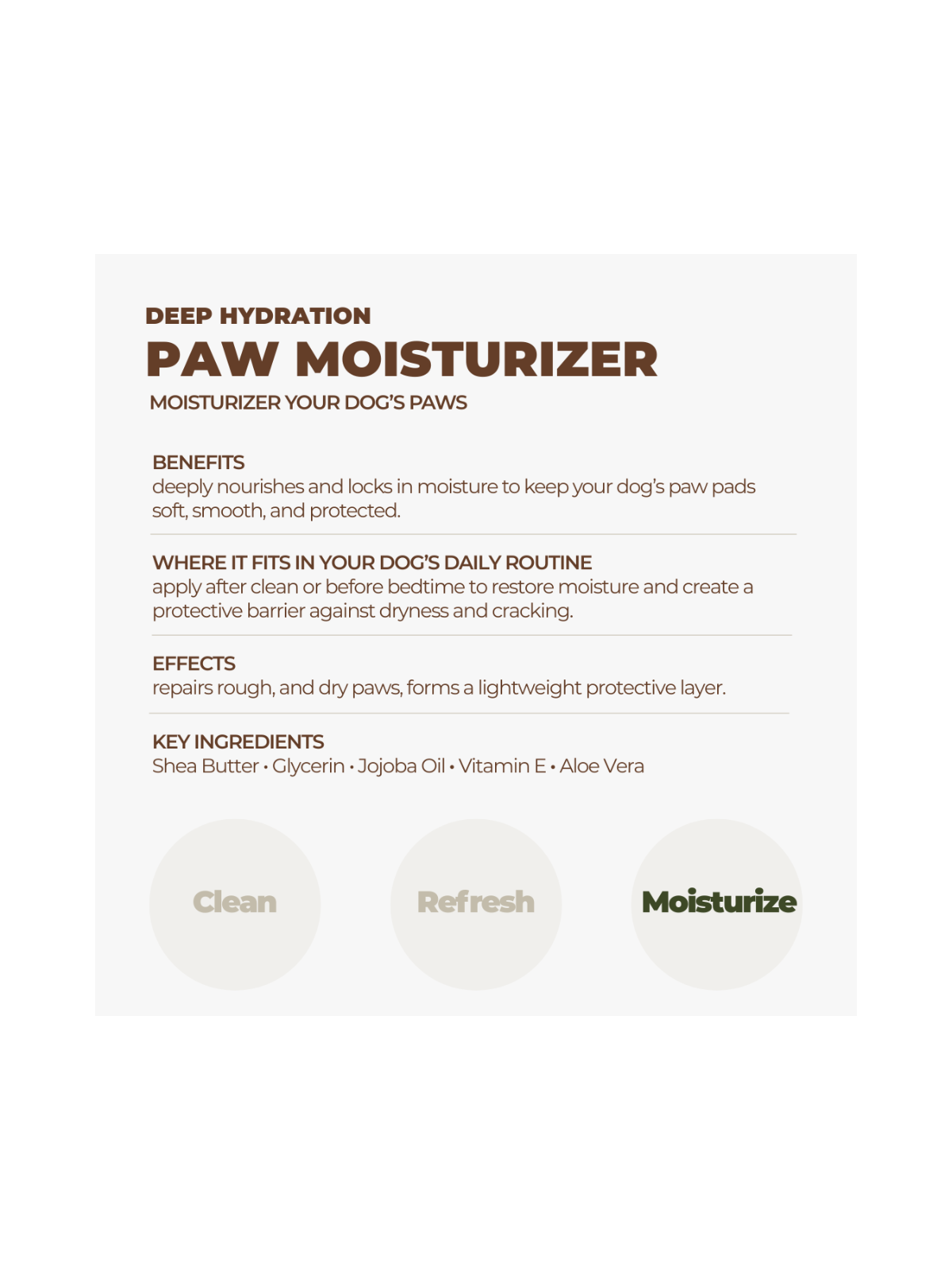Paw Moisturizer