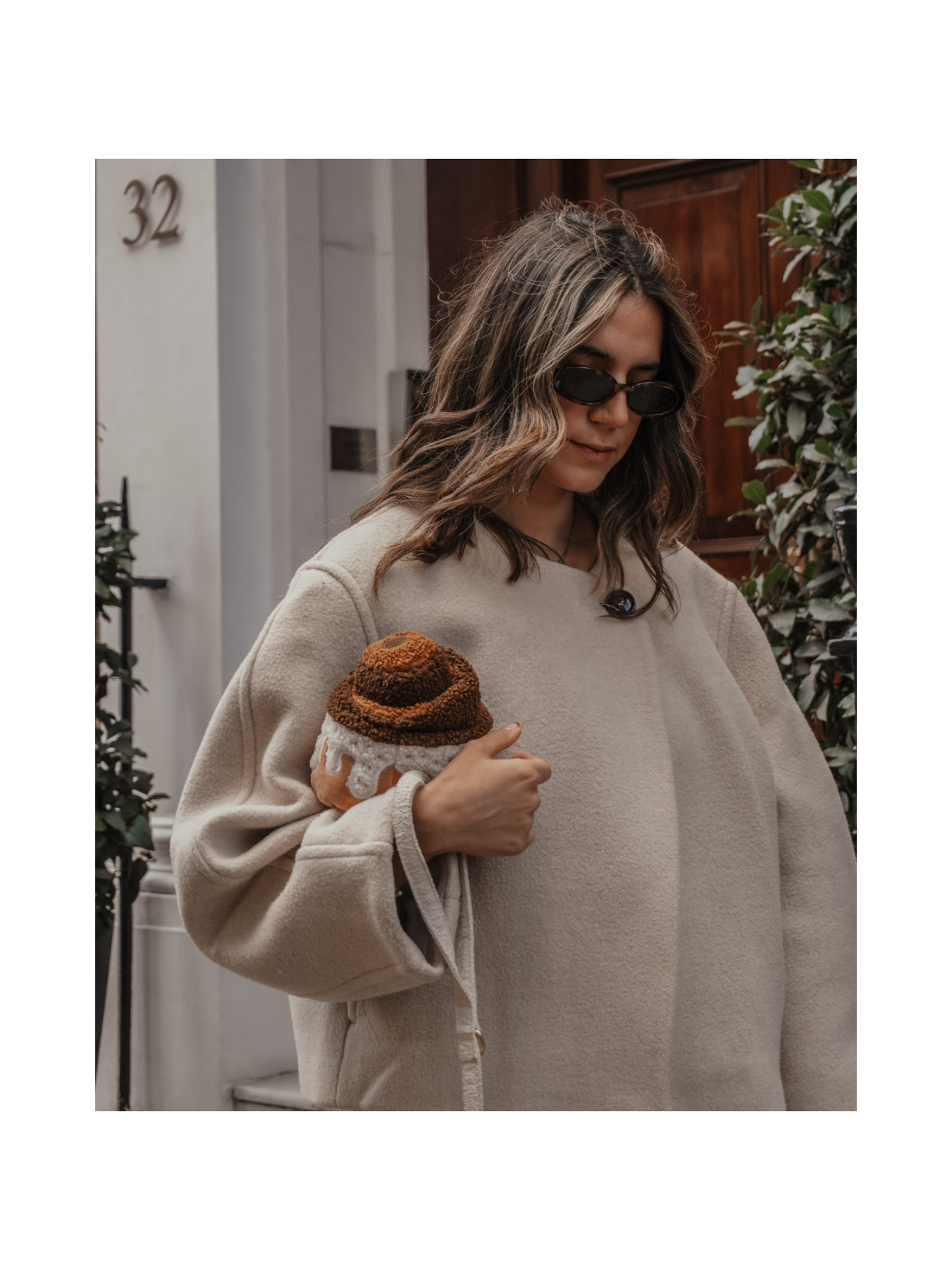 Cinnamon Roll Interactive Dog Toy