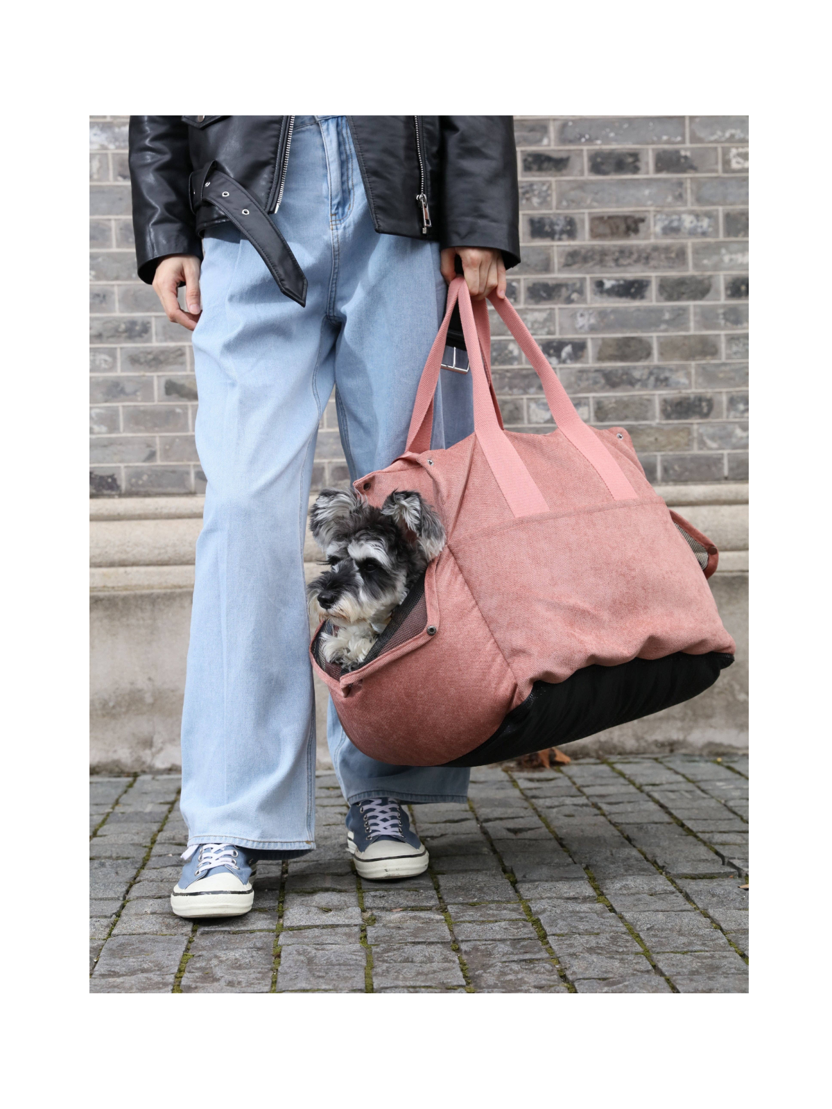 Puff Guard Dog Car Seat - Pink