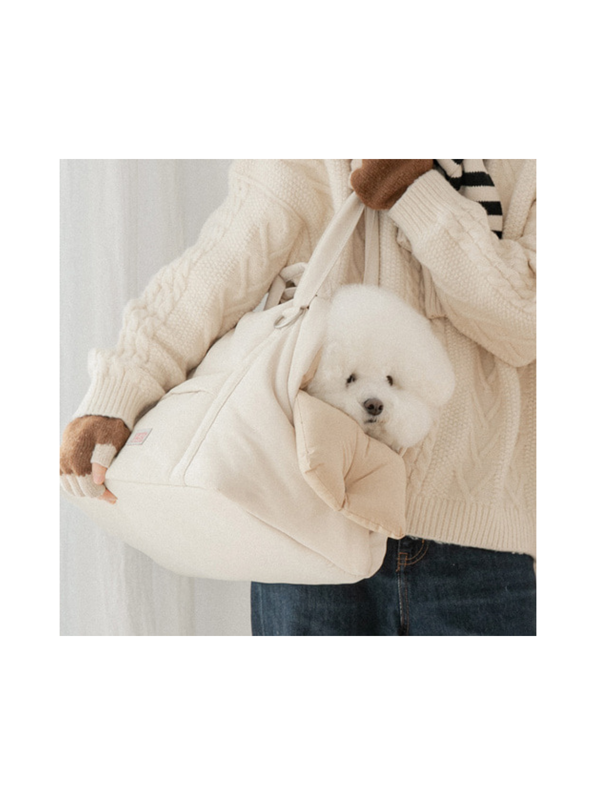 Urban Pillow Bag – Beige