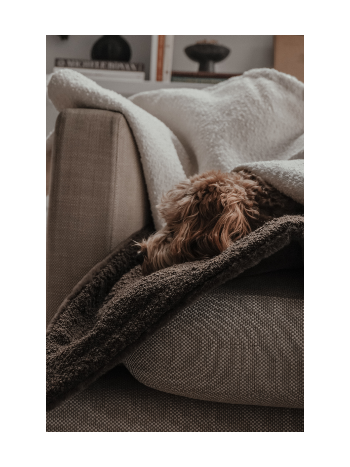 The Bouclé Blanket - Marshmallow