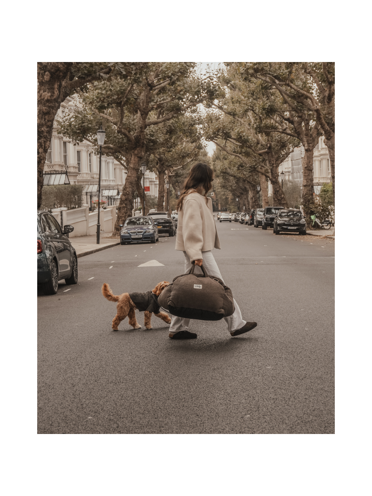 The Cosy Car Seat - Chocolate