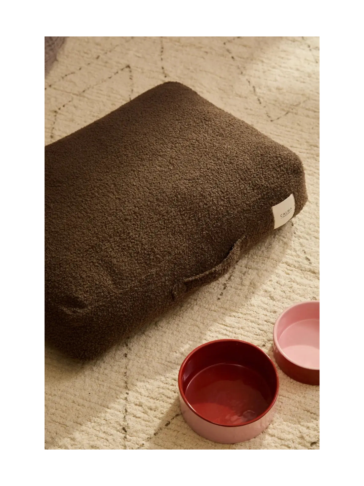Taico Teddy Dog Cushion – Brown