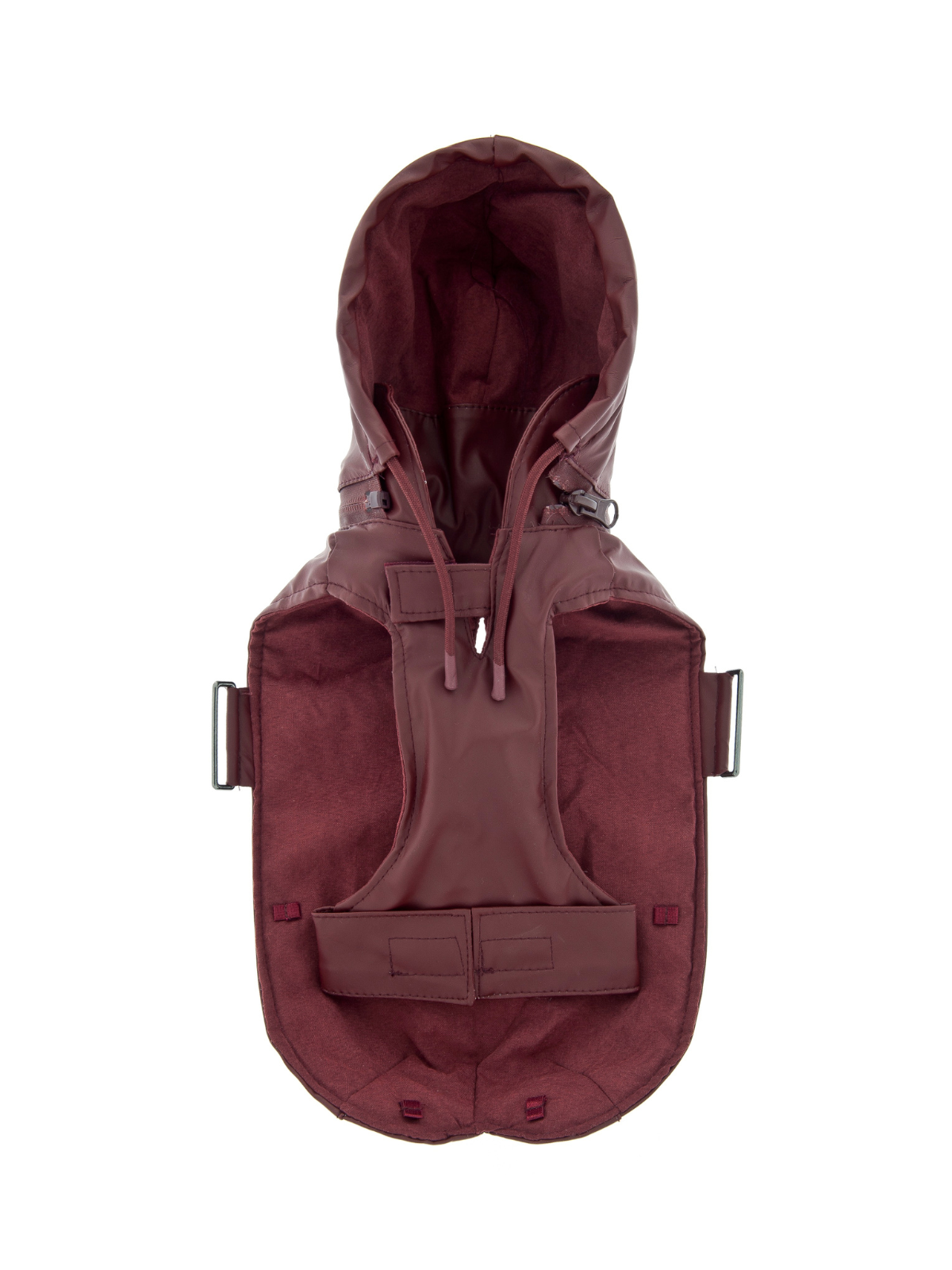 Frozen Waterproof Raincoat – Burgundy