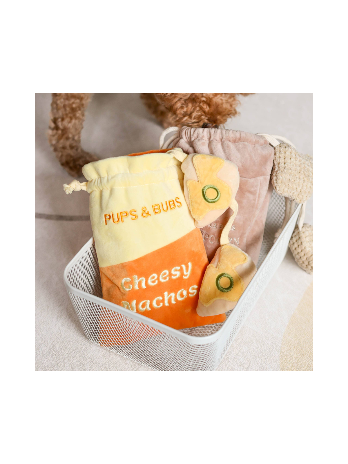 Cheesy Nachos Nosework Toy