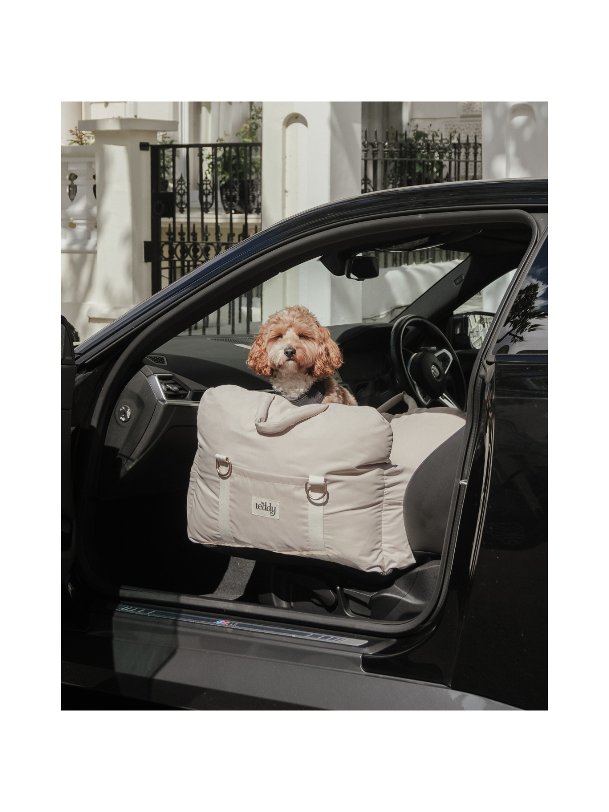 The Puffer Dog Car Seat – Marshmallow