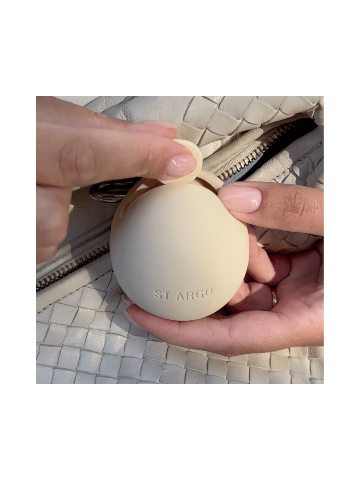 Treat Pouch – Cream