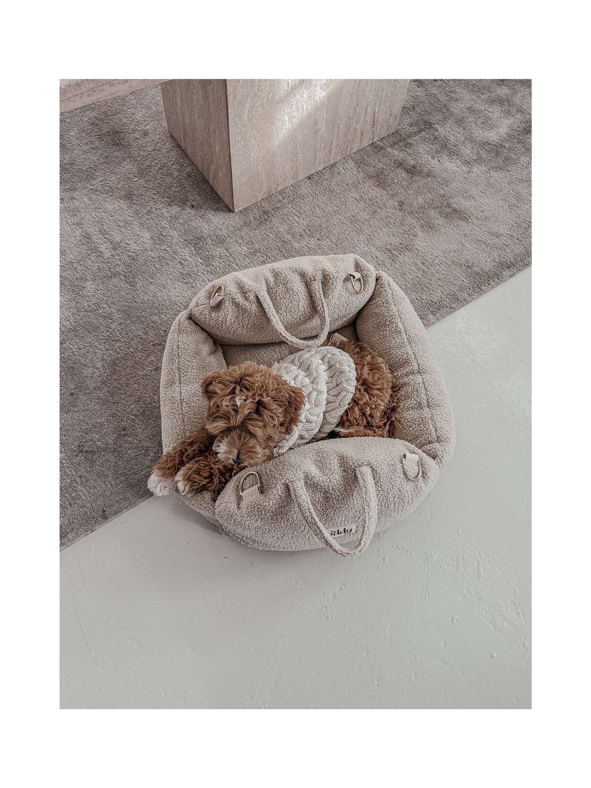 The Cosy Car Seat - Vegan Sherpa