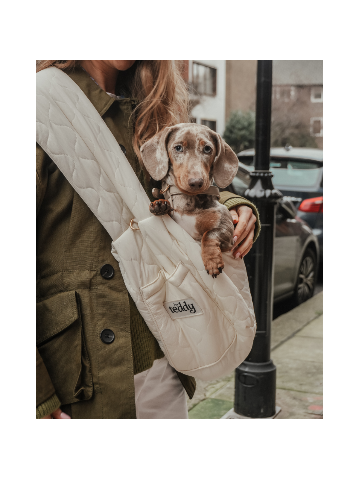 Quilted Sling – Marshmallow
