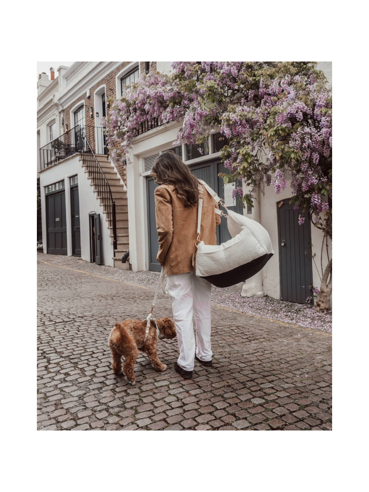 The Bouclé Car Seat