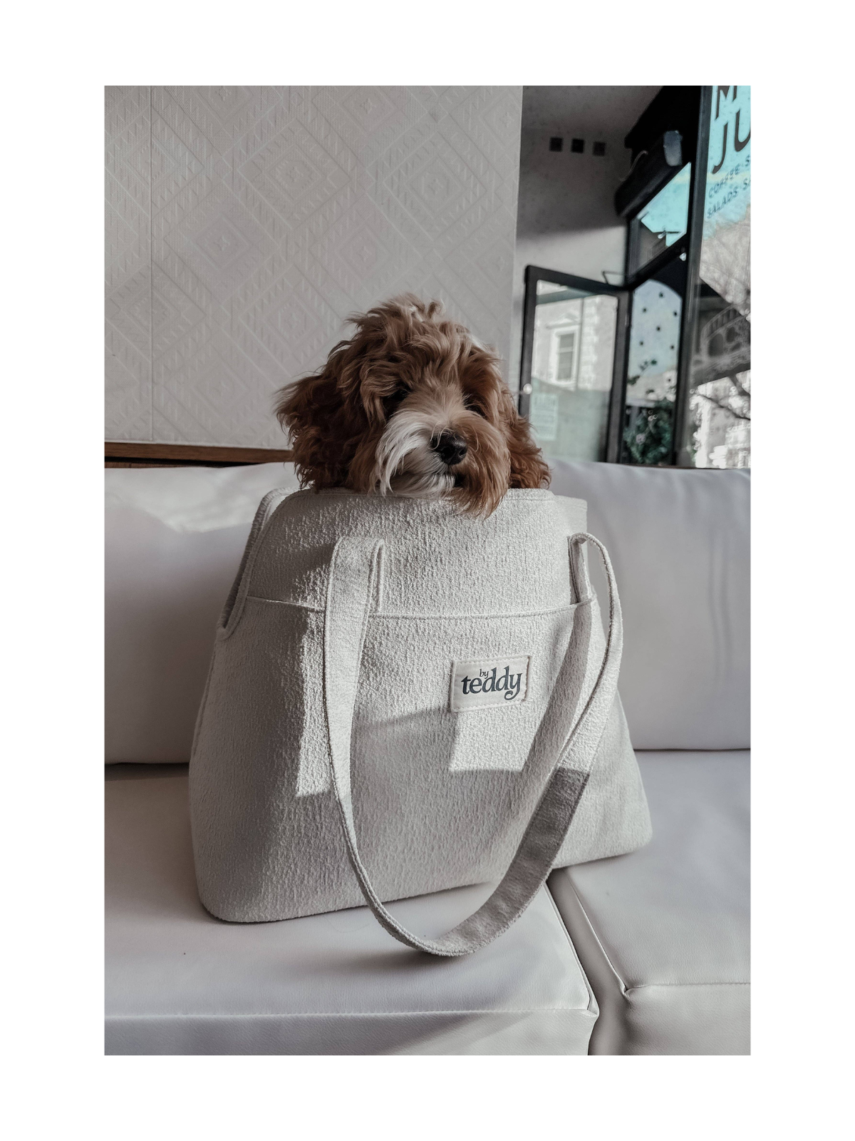 The Bouclé Carrier – Marshmallow