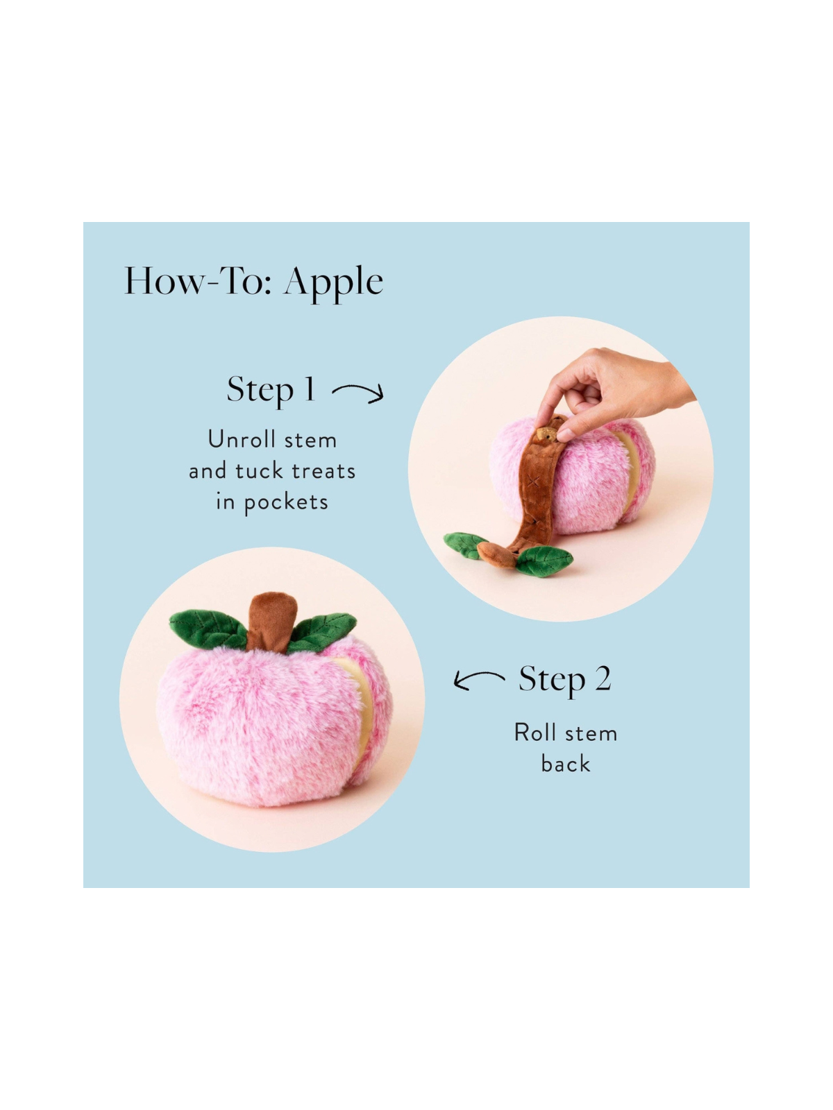 Apple Interactive Snuffle Dog Toy