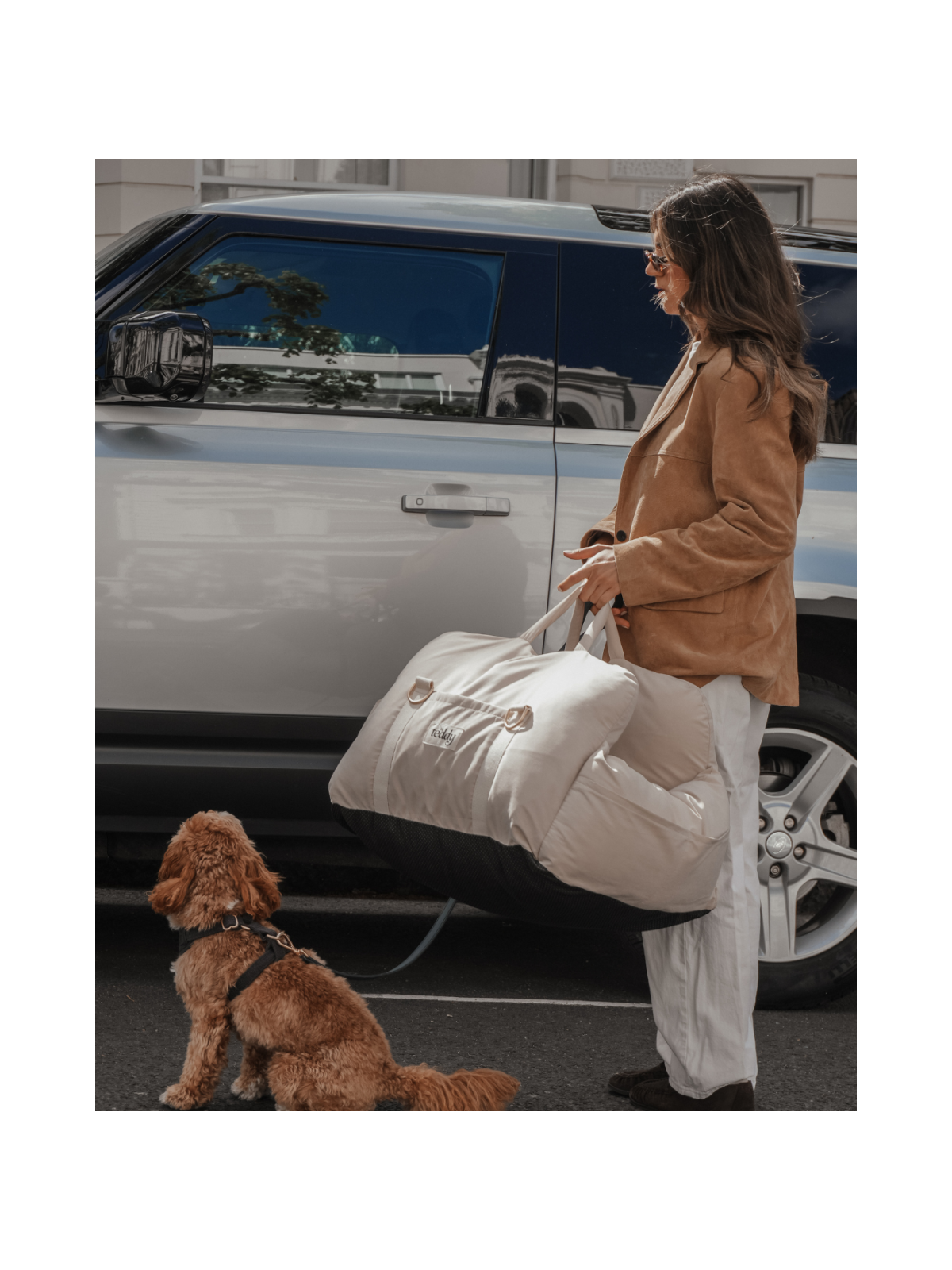 The Puffer Dog Car Seat – Marshmallow