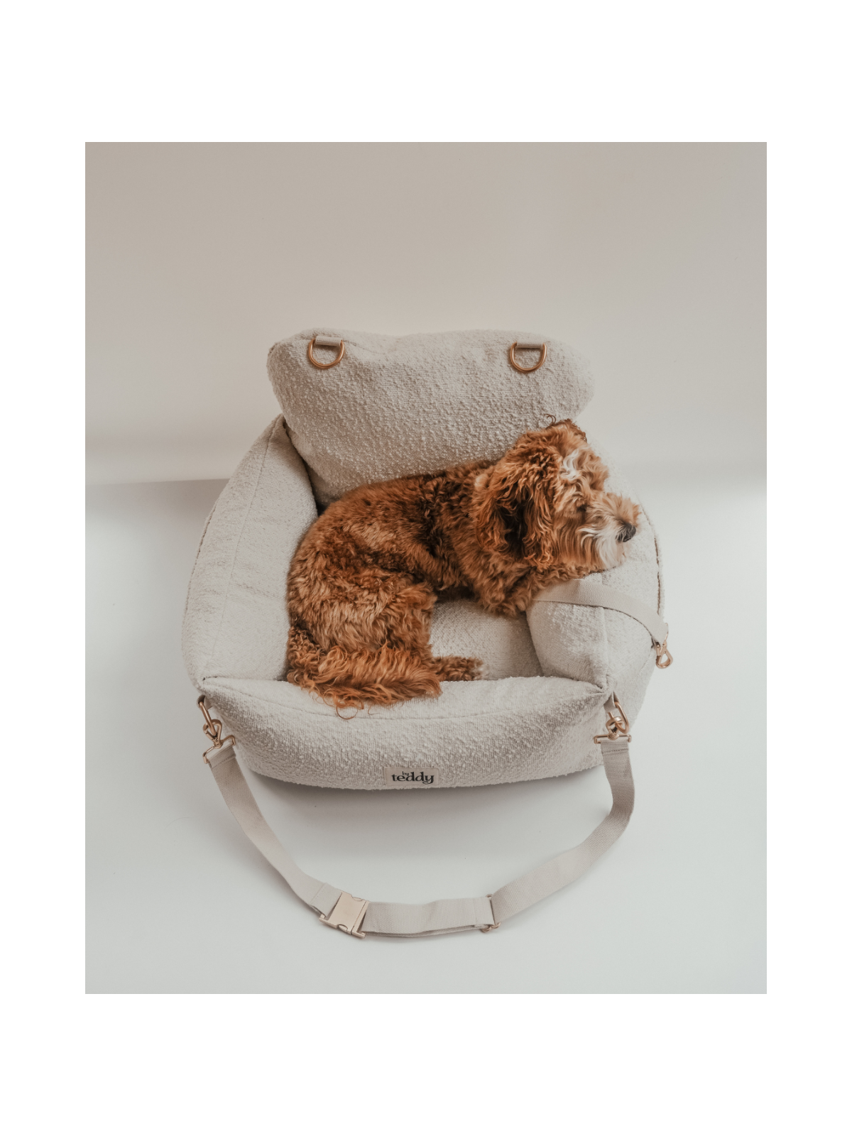 The Bouclé Car Seat