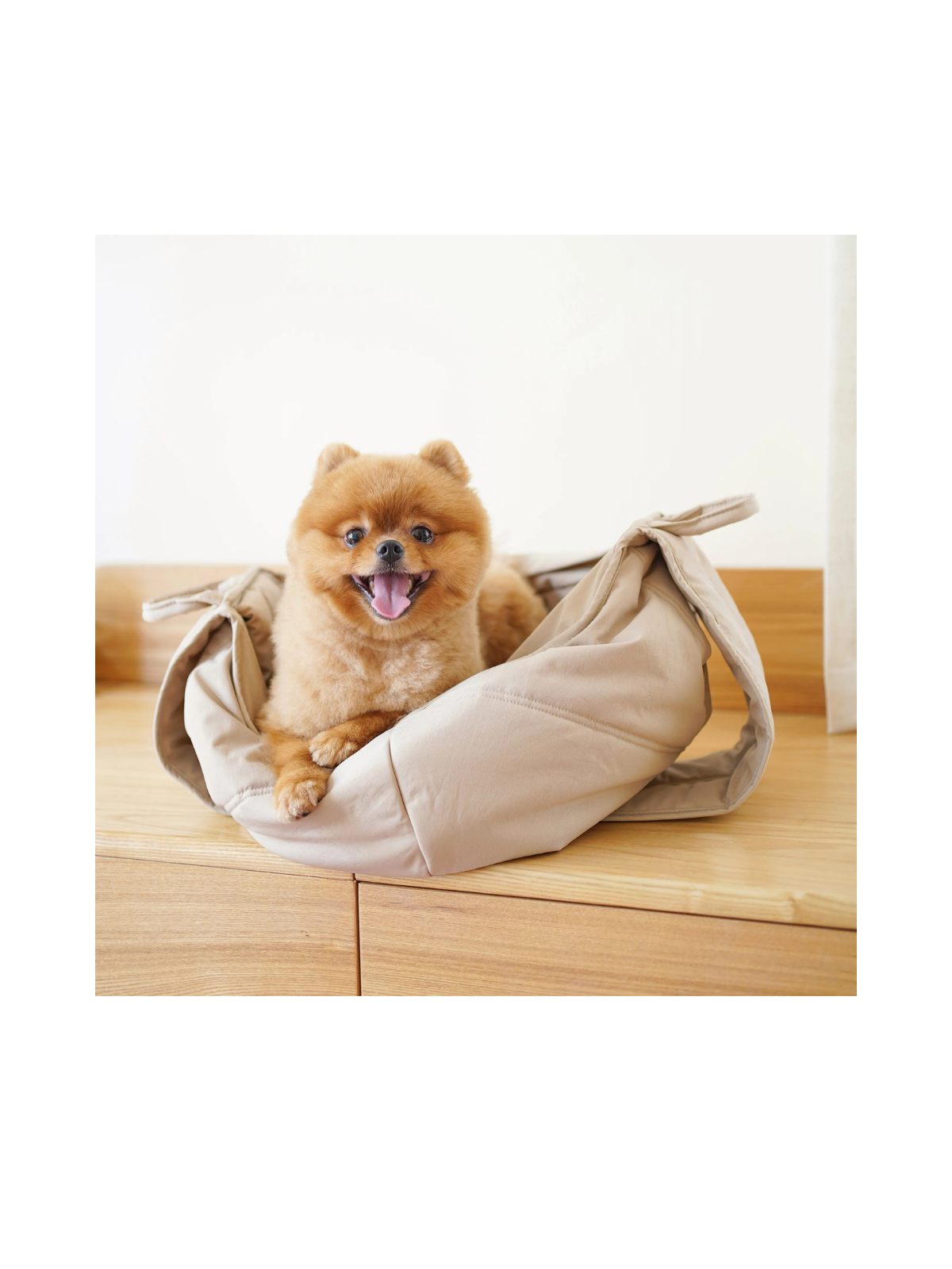 OLLA Petite Pet Carrycot – Camel